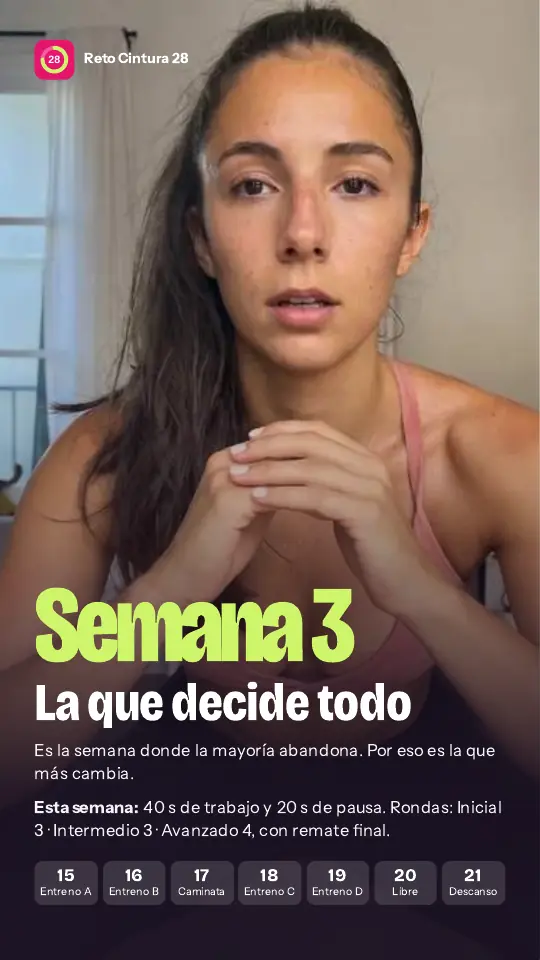 Apertura de la semana 3